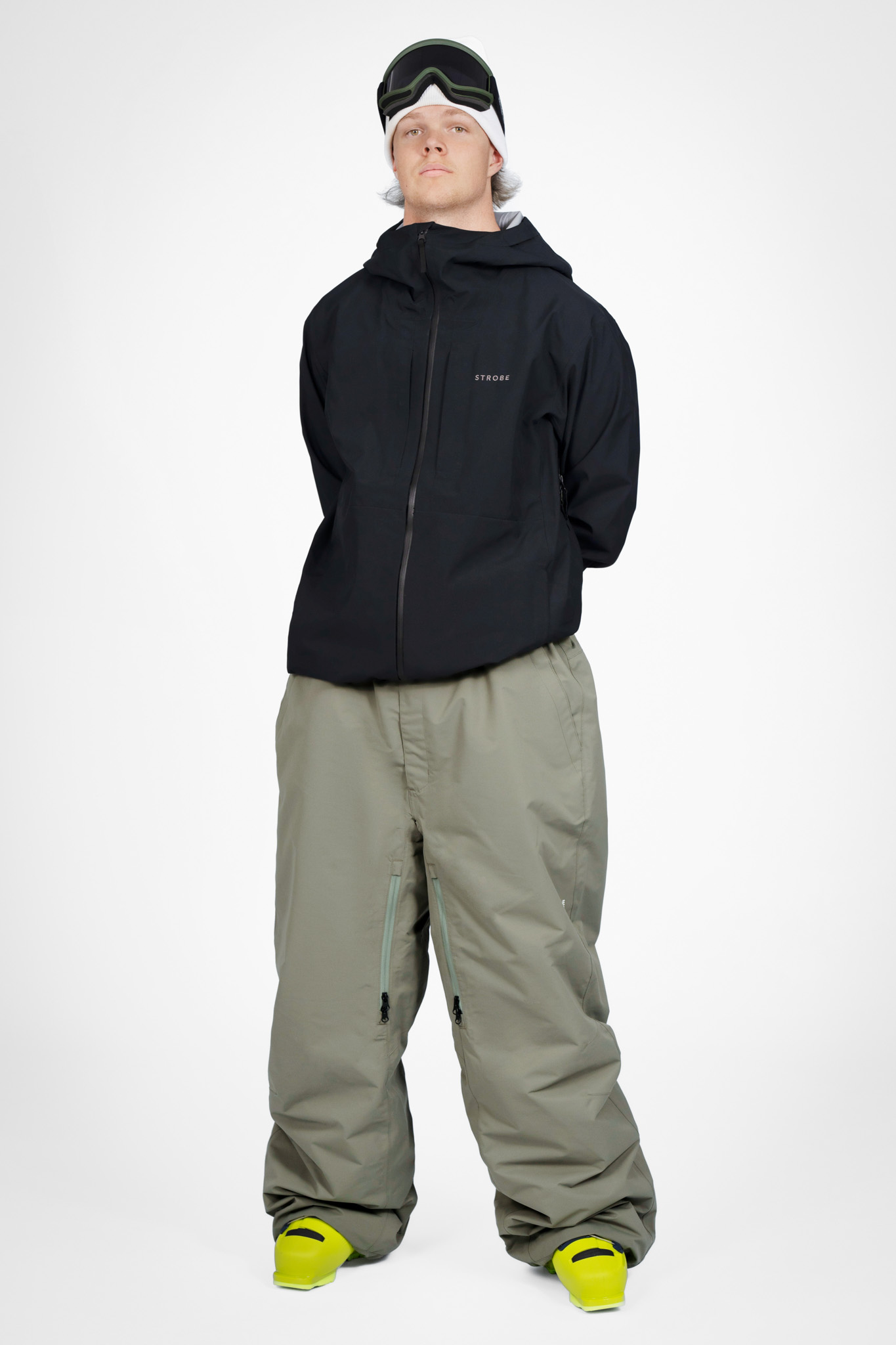 HRLY Pants Smoke Green - Unisex