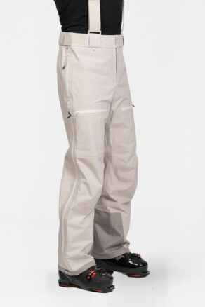 Gentian kolmikerroksiset kuorihousut - Chalk Beige - Miesten