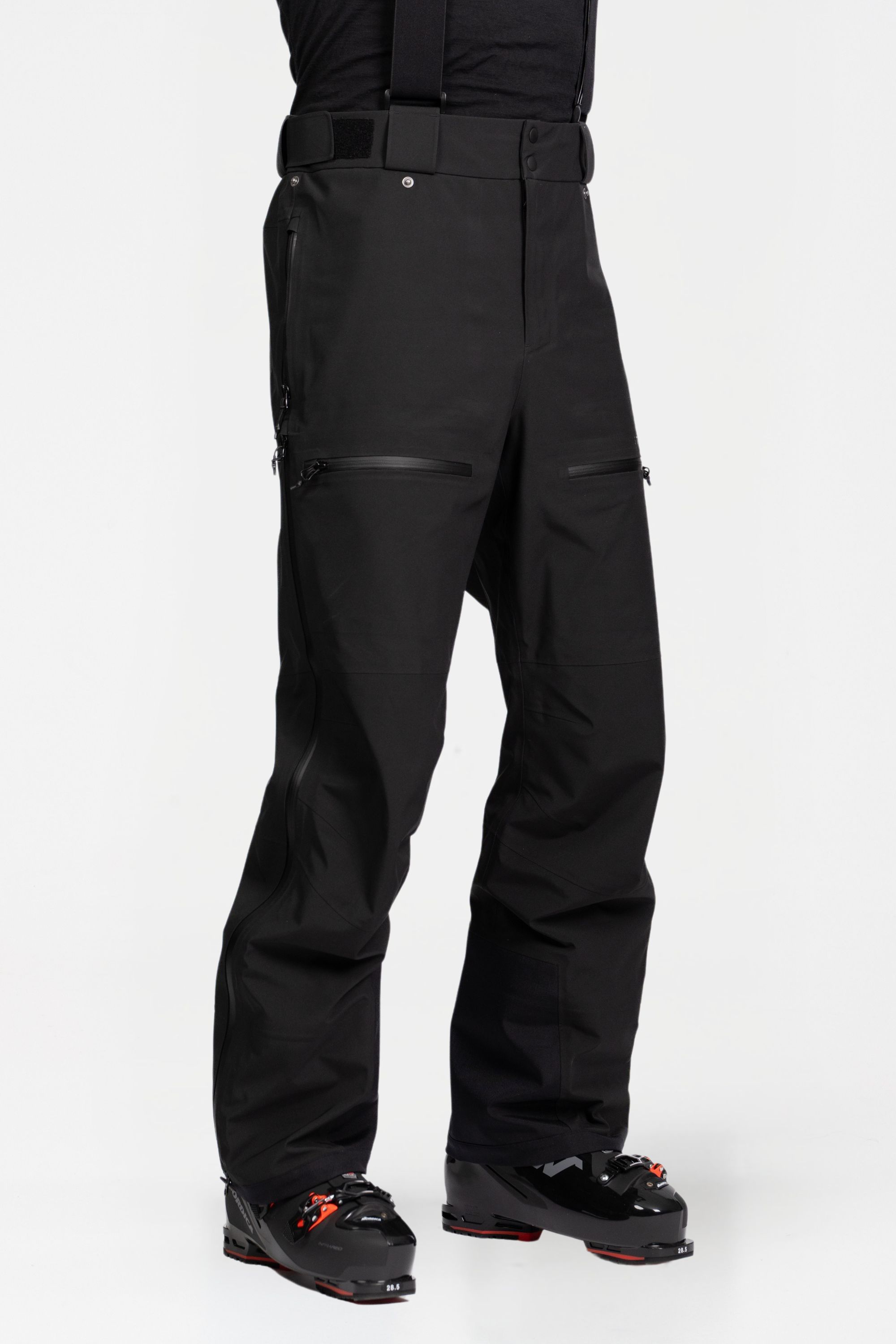 Gentian 3L Shellbroek - Black - Heren