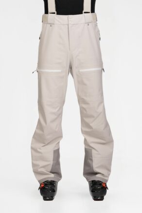 Gentian kolmikerroksiset kuorihousut - Chalk Beige - Miesten