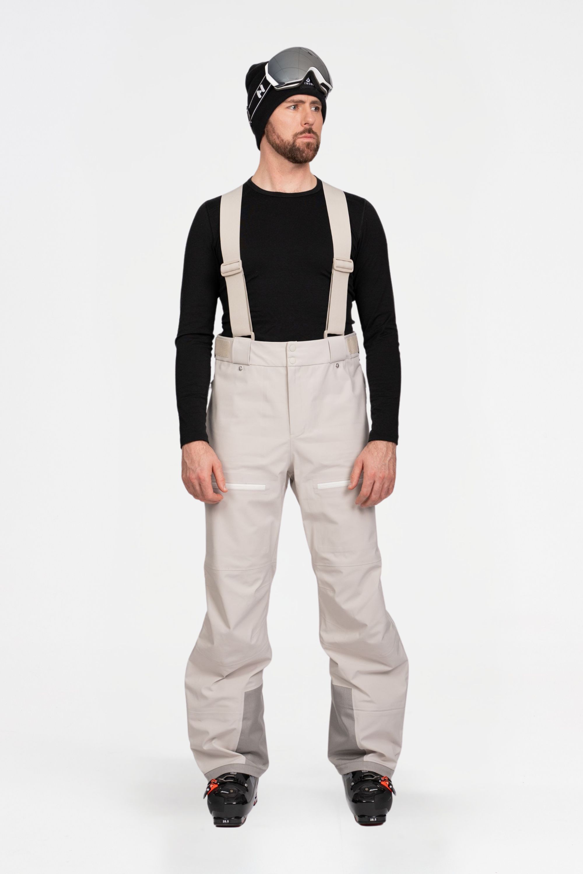Gentian 3L Shell Pants - Chalk Beige - Men's