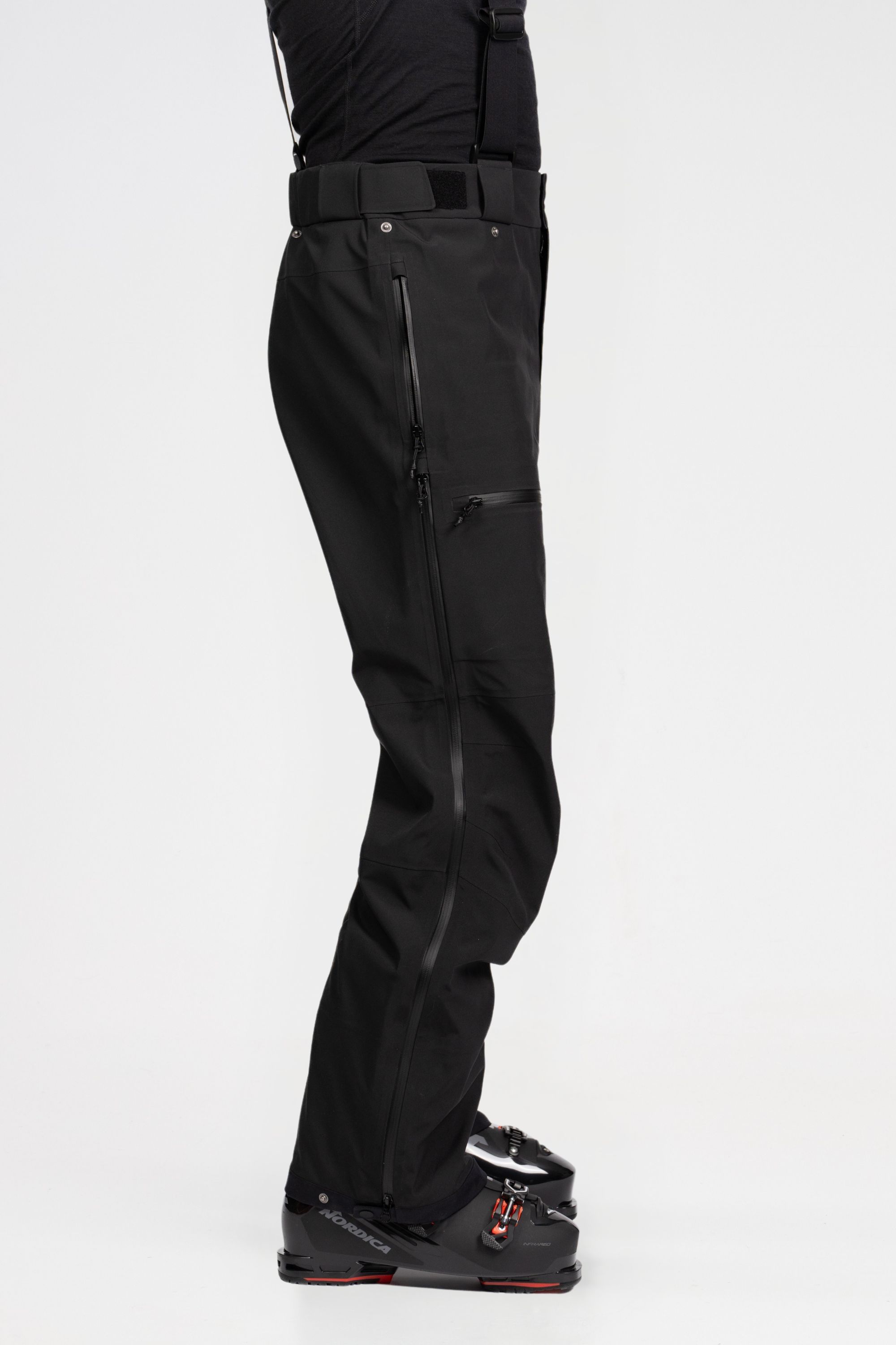 Gentian 3L Shellbroek - Black - Heren