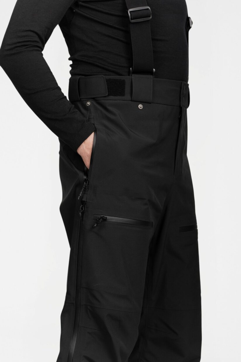 Gentian 3L Shell Pants - Black - Men's