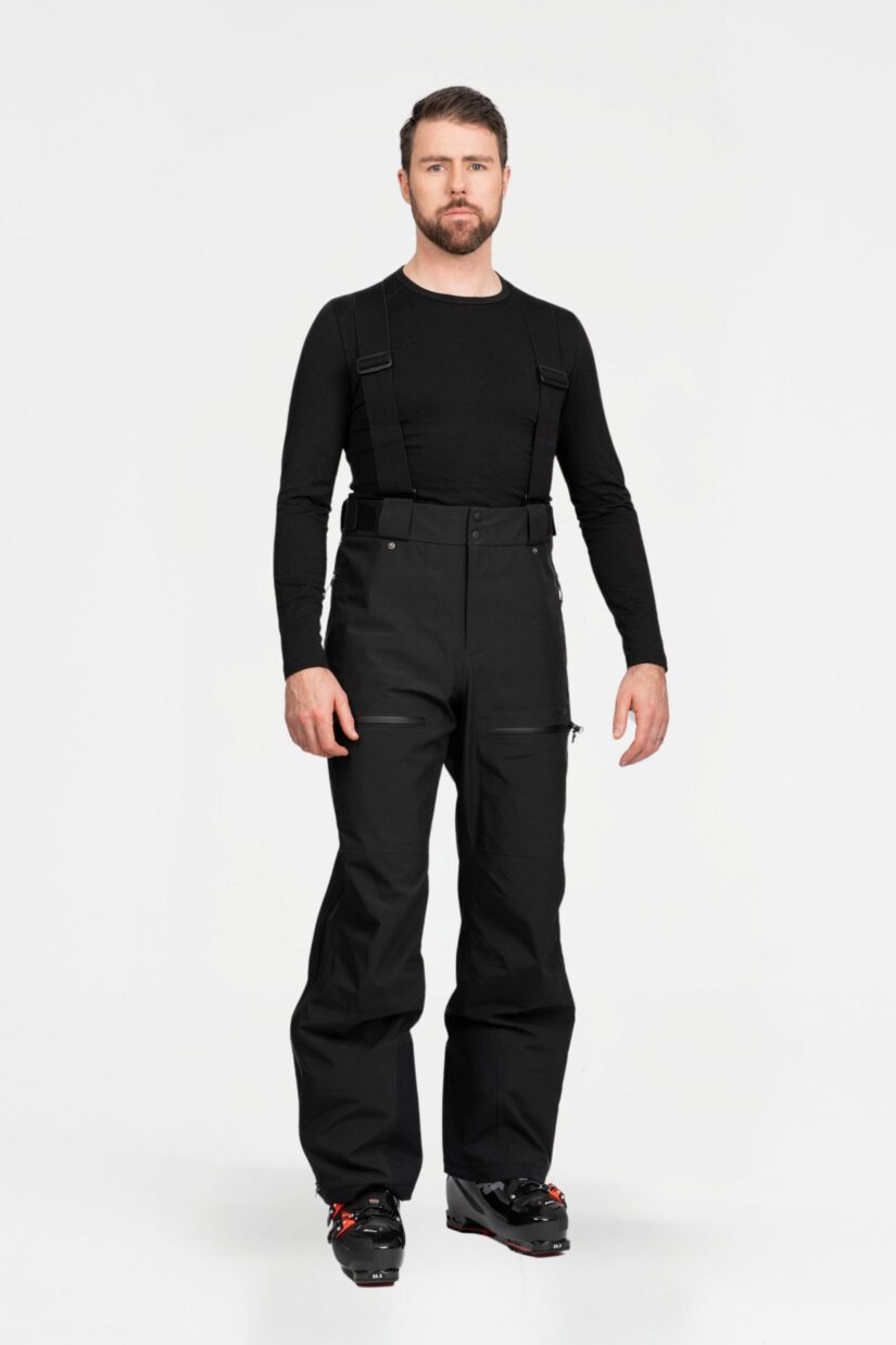 Gentian 3L Shell Pants - Black - Men's