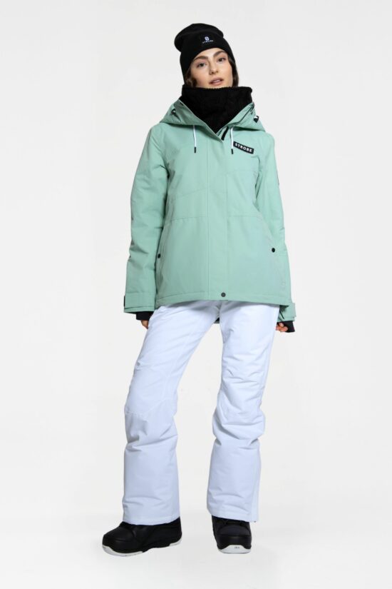 Aura - Naisten Laskettelutakki, Dusty Green - 2023