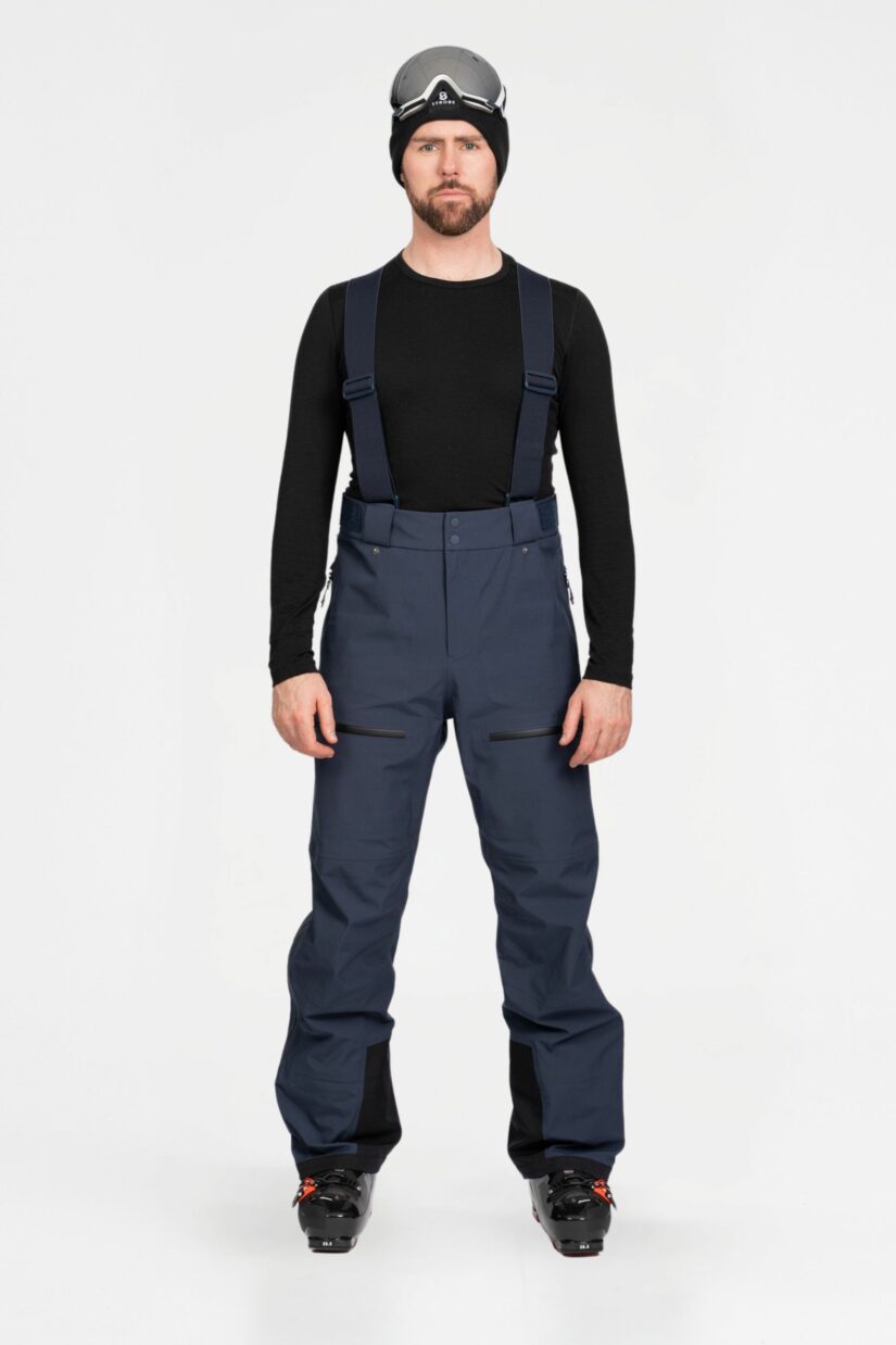 Gentian 3L Shell Pants - Deep Blue - Men's