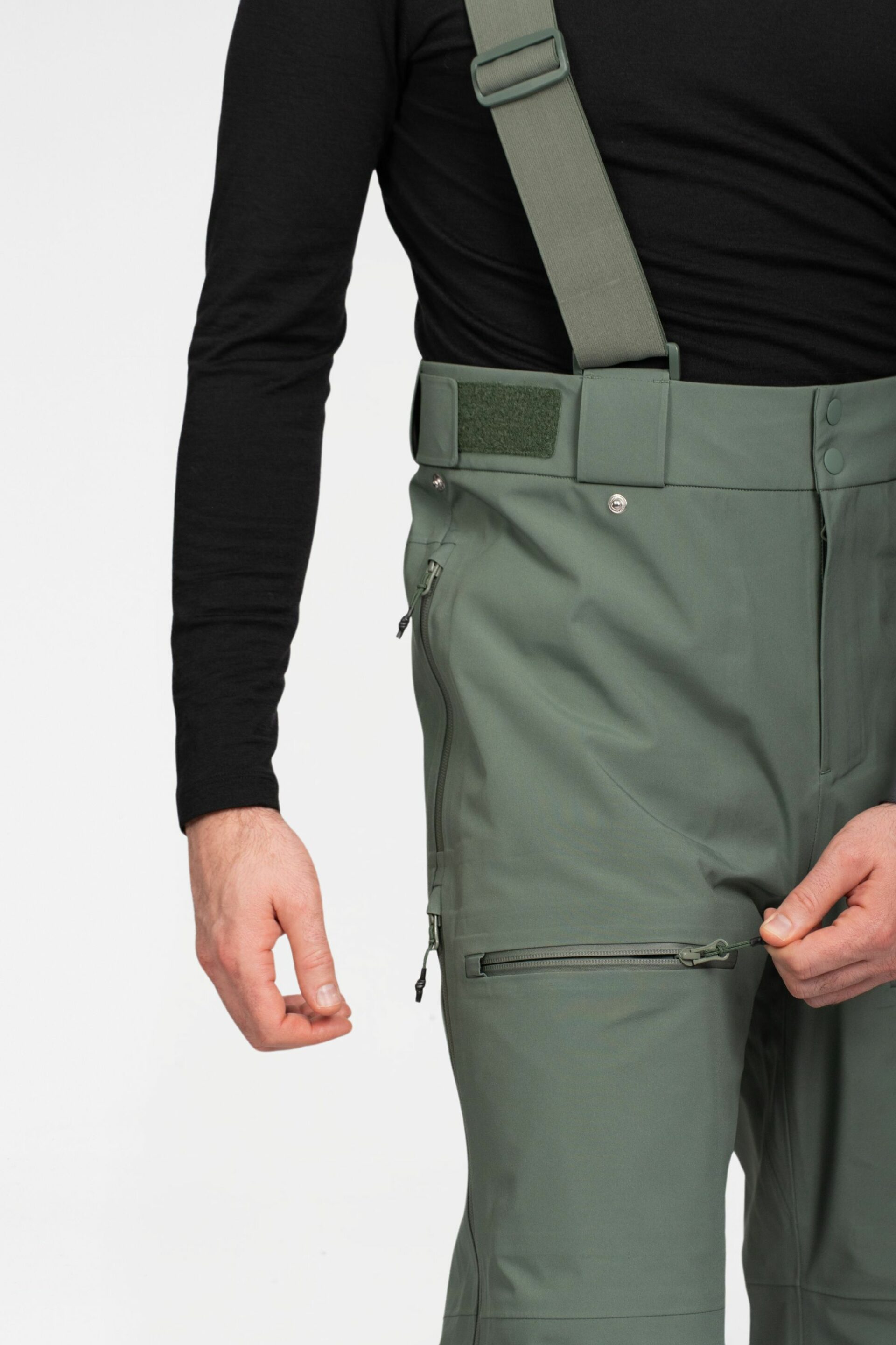 Gentian 3L Shell Pants - Duck Green - Men's