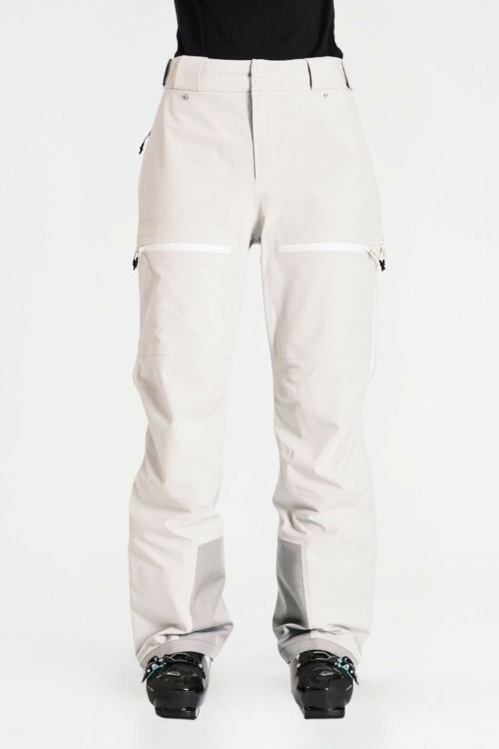 Pantalones Gentian 3L Shell - Chalk Beige - Mujer