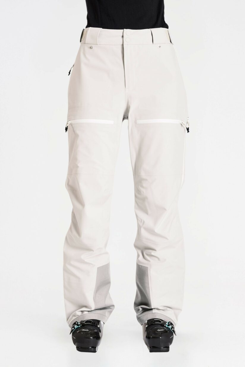 Gentian 3L Shell Pants - Chalk Beige - Women's
