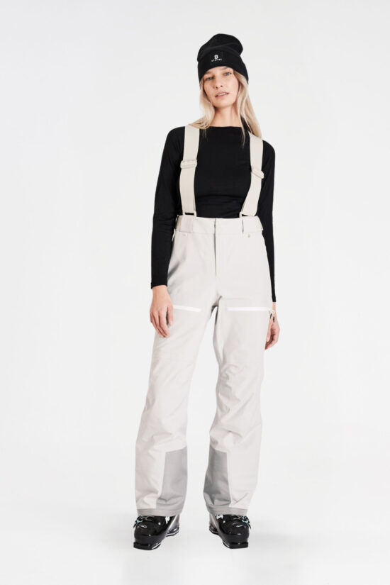 Pantalones Gentian 3L Shell - Chalk Beige - Mujer