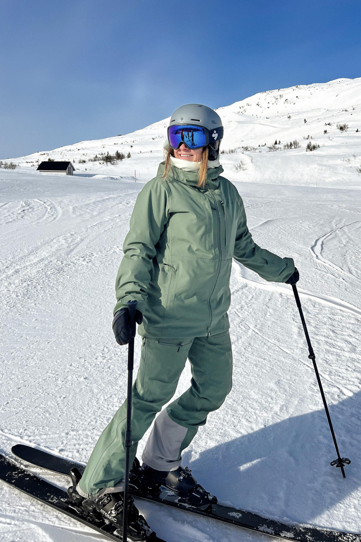 Gentian 3L Shell Pants - Duck Green - Women's