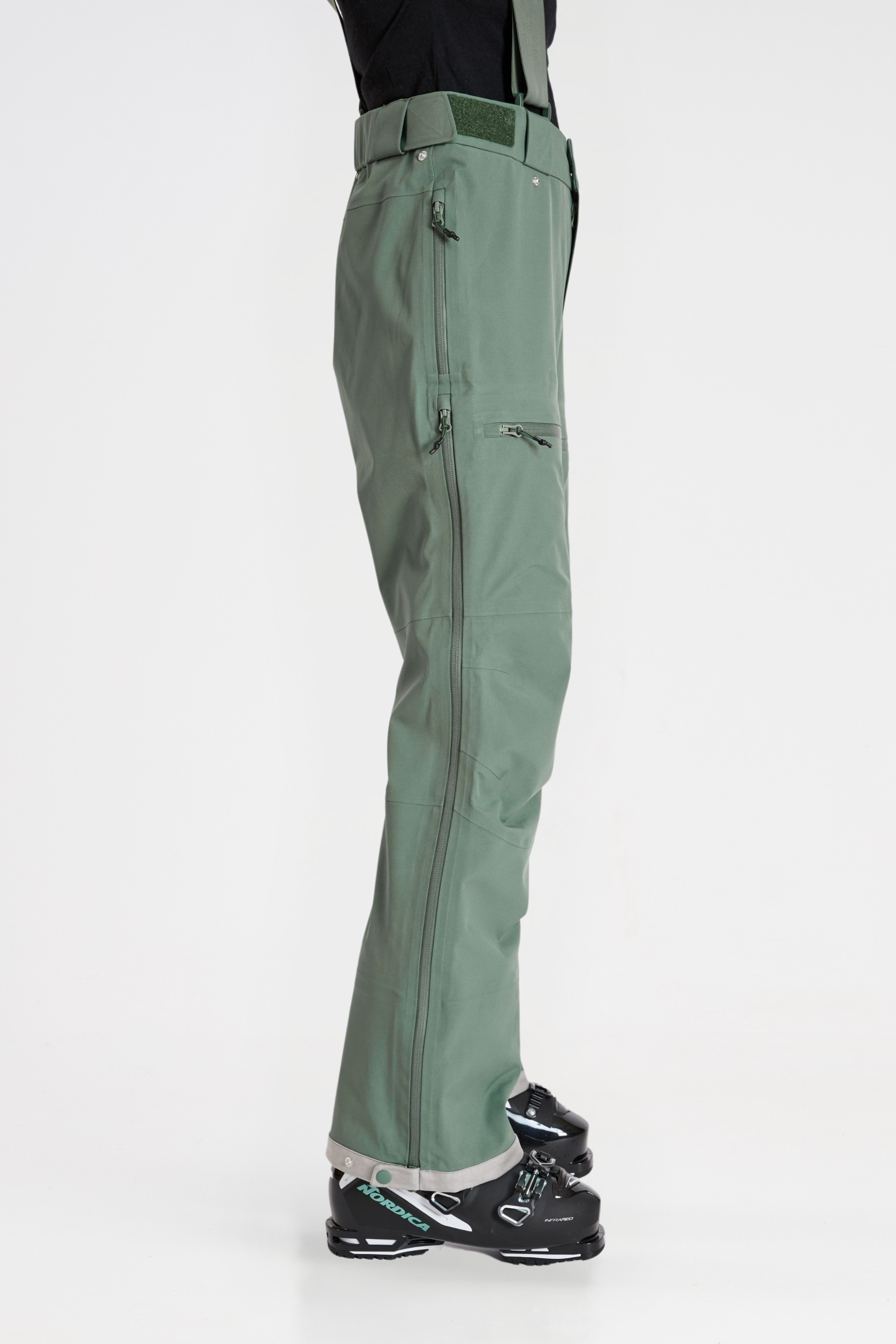 Gentian 3L Shellbroek - Duck Green - Dames