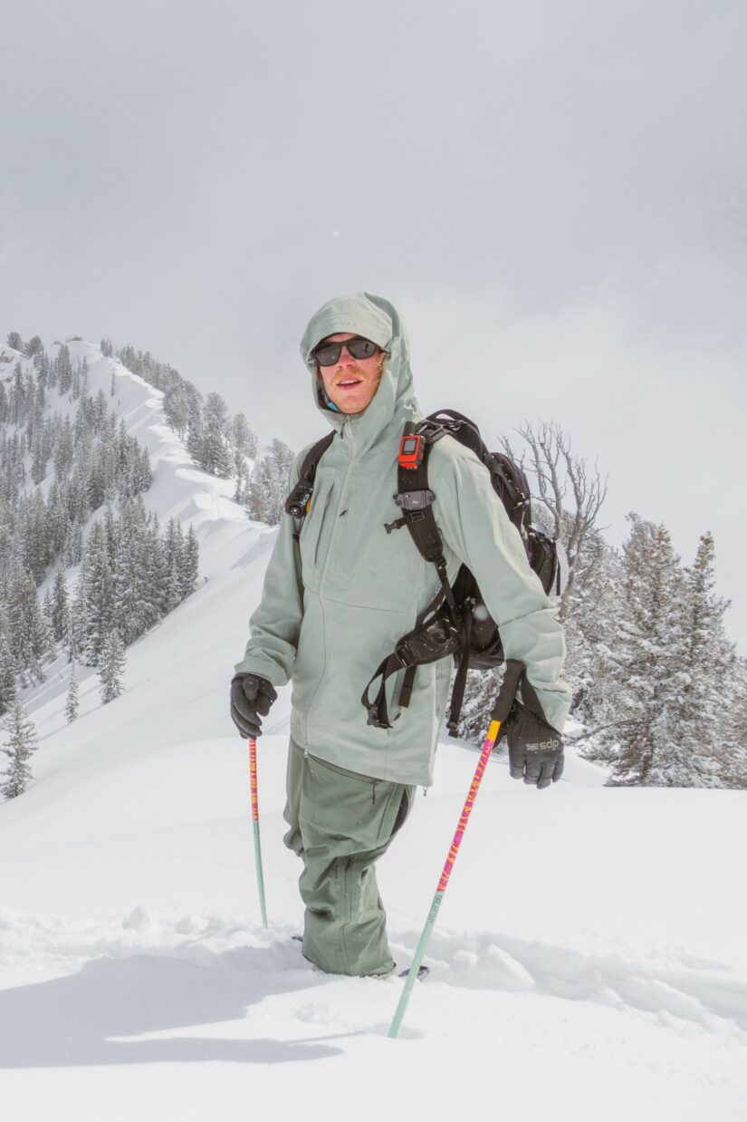 Gentian 3L Shell Jacket - Sage Green - Men's