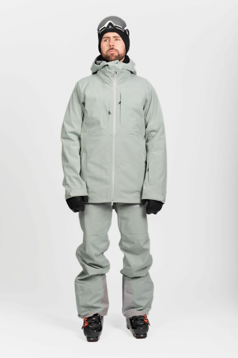 Gentian 3L Shell Jacket - Sage Green - Men's