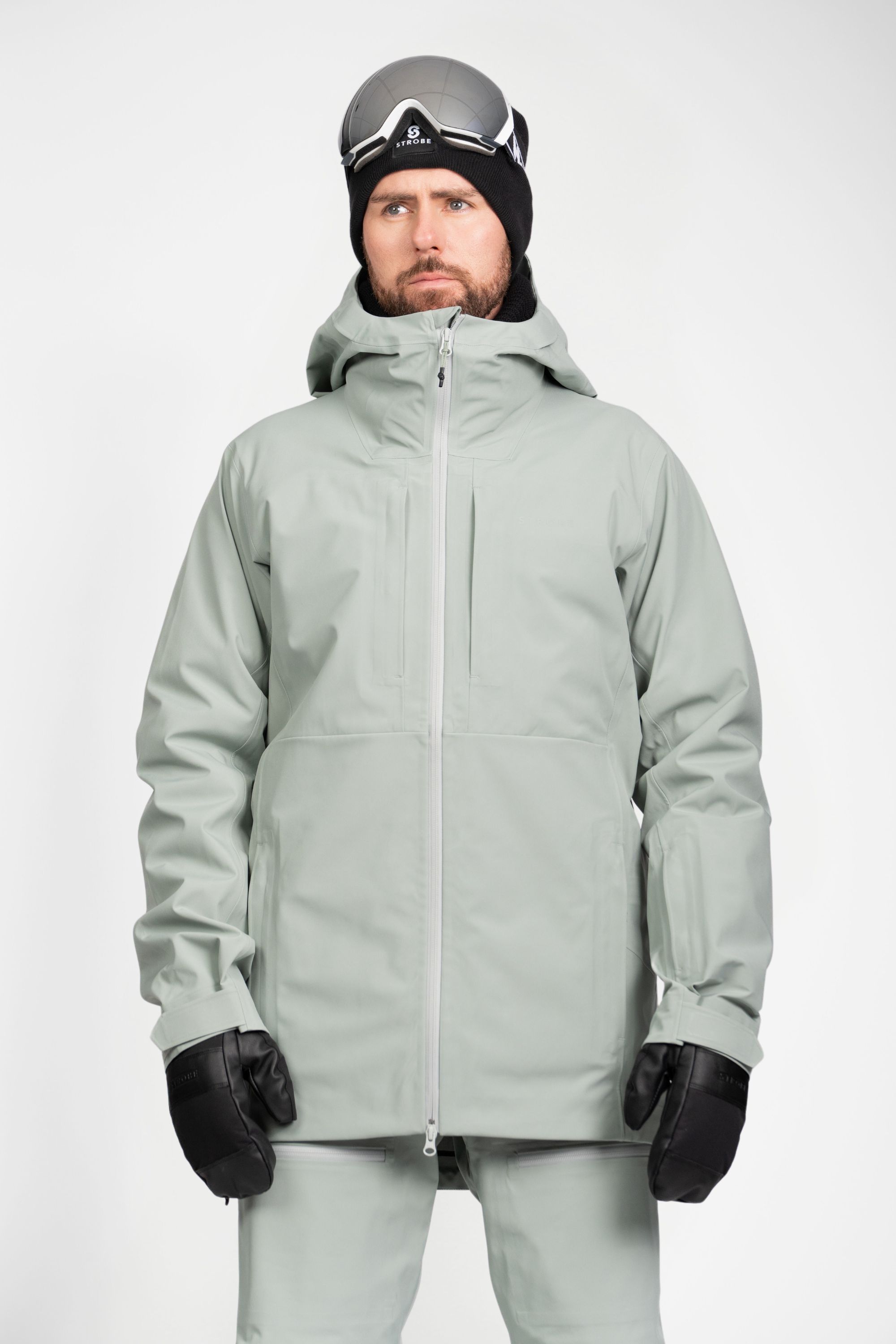 Gentian 3L Shell Jacket - Sage Green - Men's