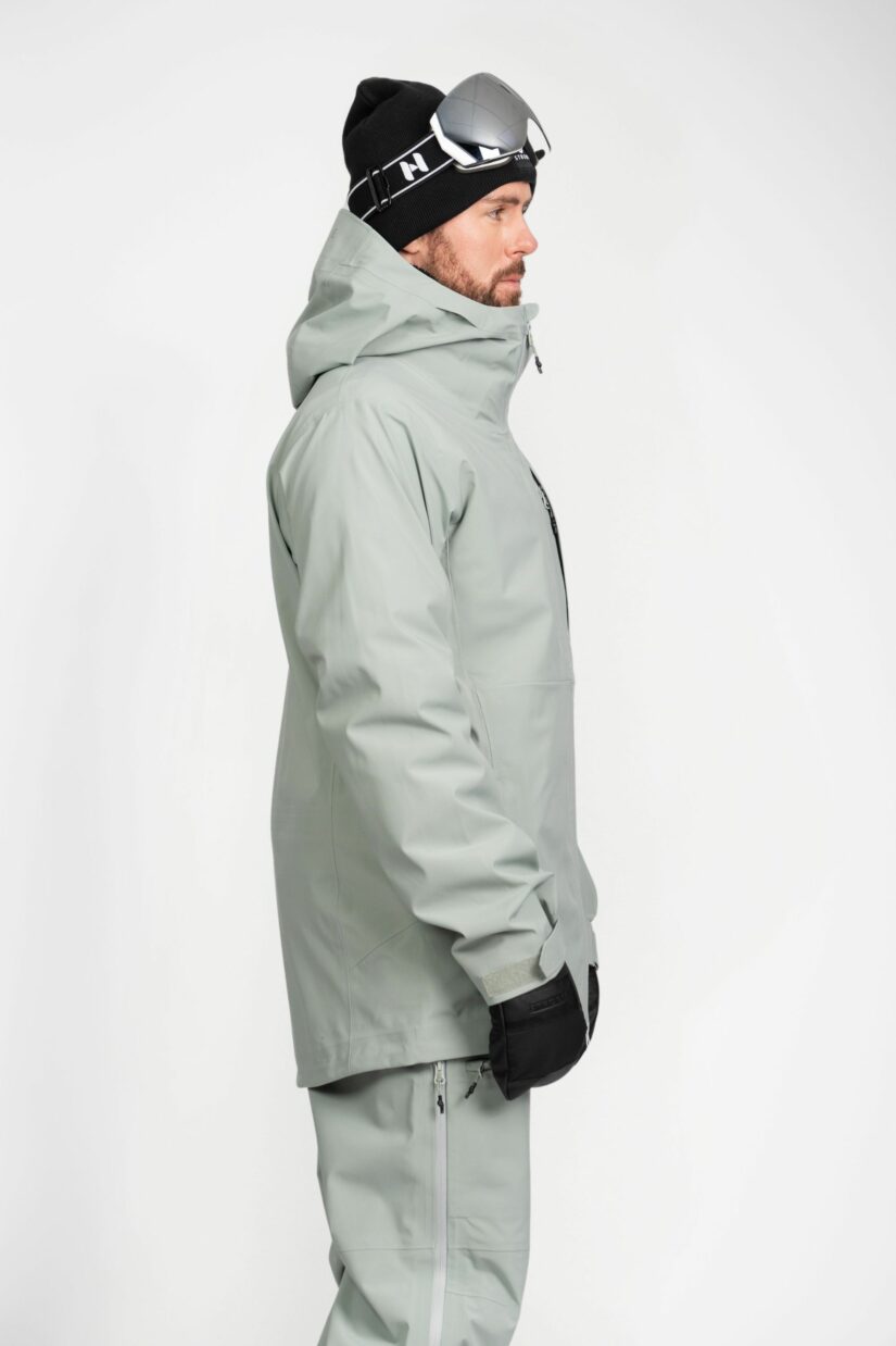 Gentian 3L Shell Jacket - Sage Green - Men's