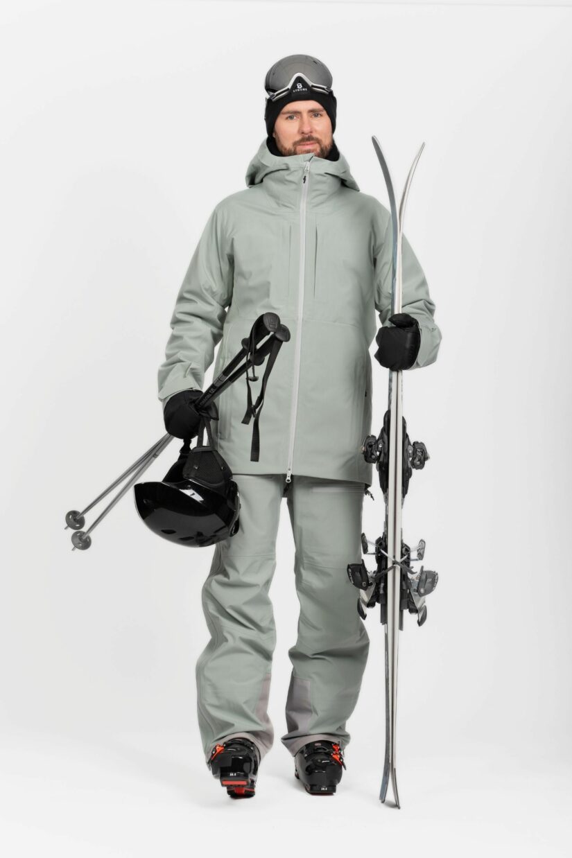Gentian 3L Shell Jacket - Sage Green - Men's