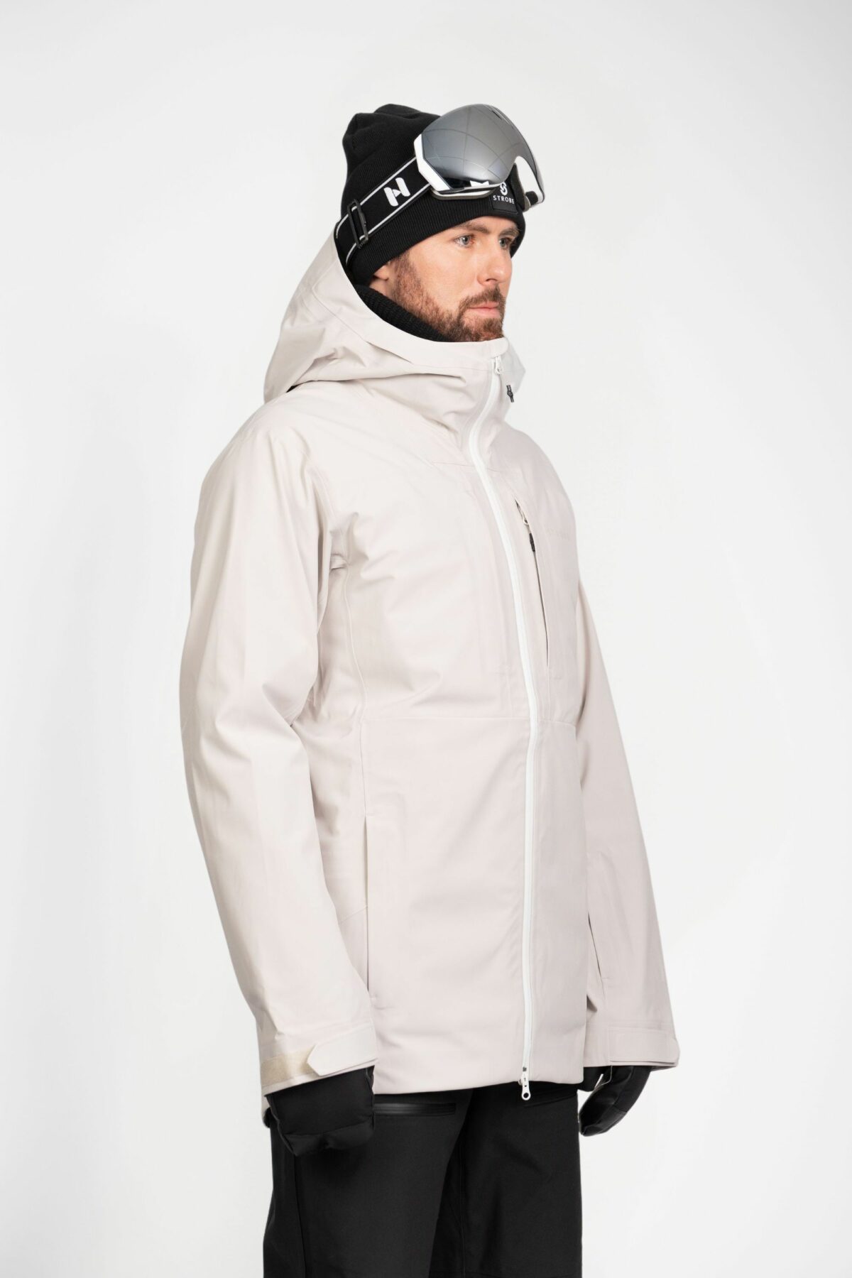 Gentian 3L Shell Jacket - Chalk Beige - Men's