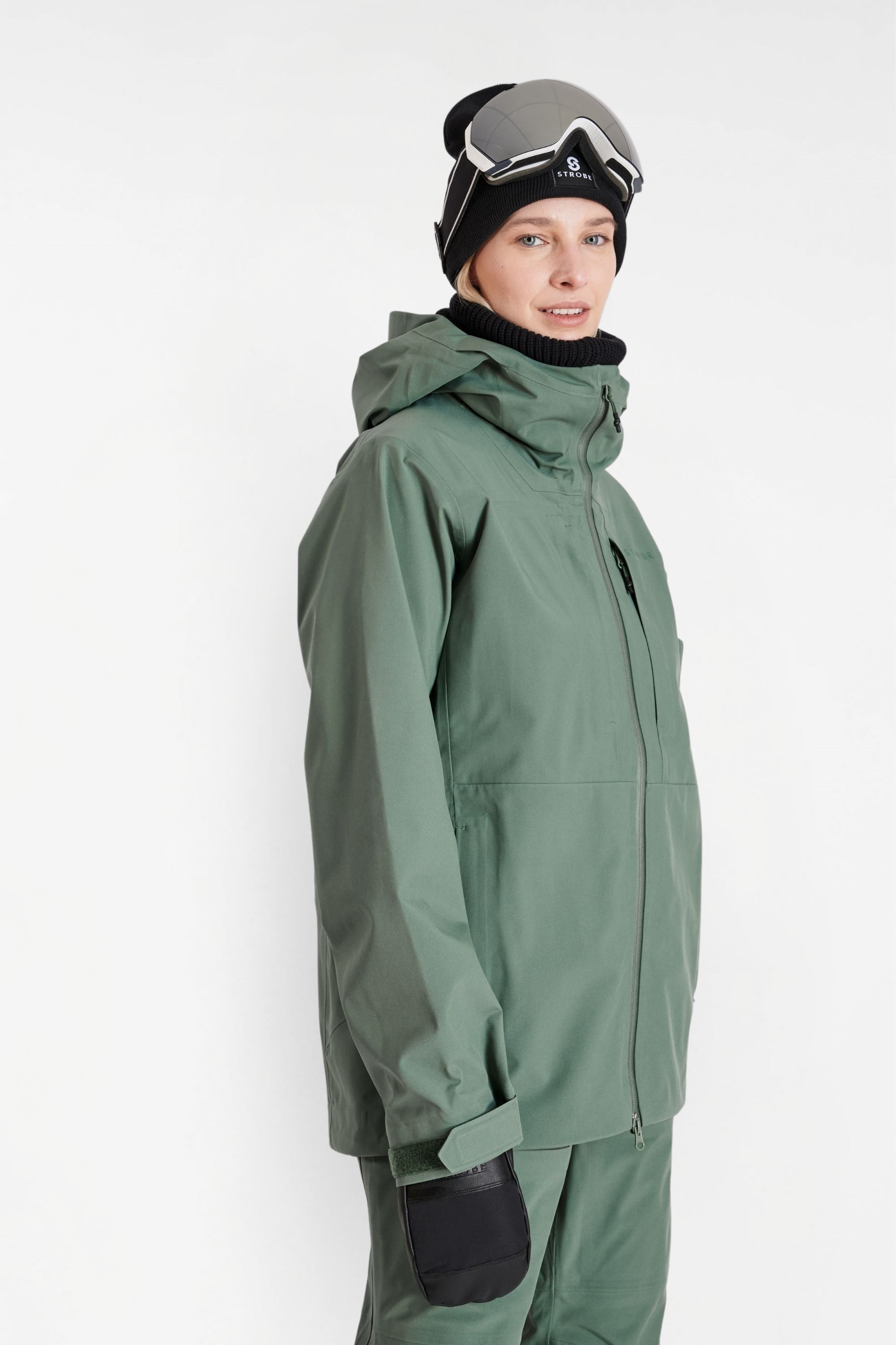 Gentian 3L Shell Jas - Duck Green - Dames