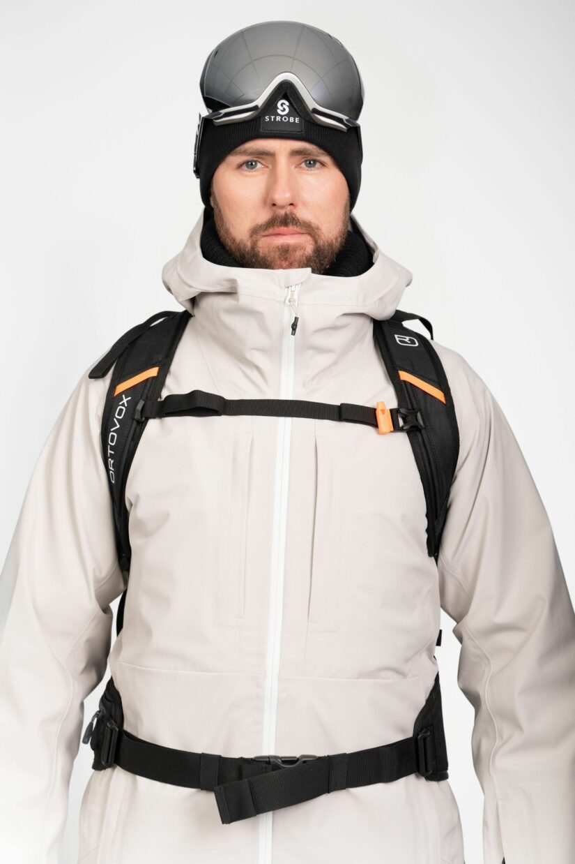 Gentian 3L Shell Jacket - Chalk Beige - Men's