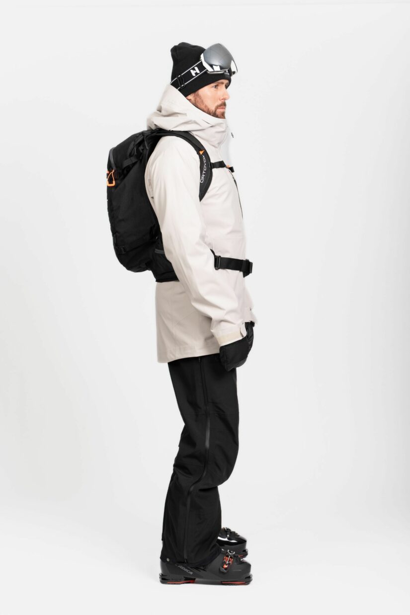 Gentian 3L Shell Jacket - Chalk Beige - Men's