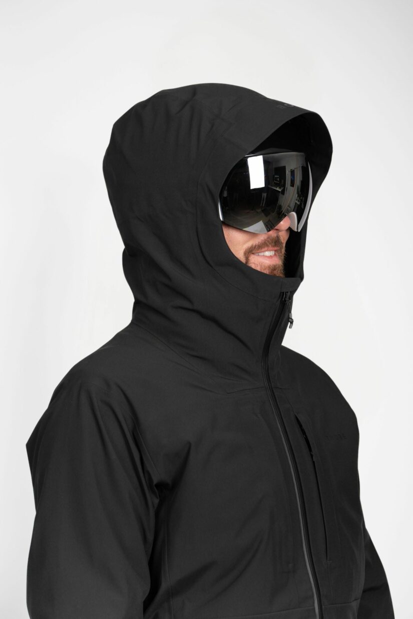 Gentian 3L Shell Jacket - Black - Men's