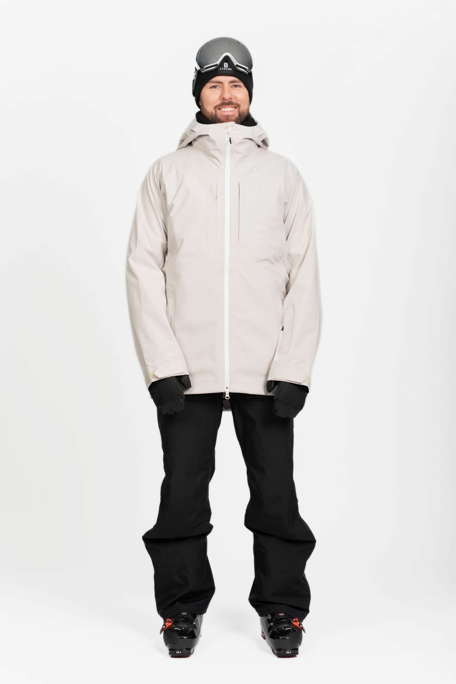 Chaqueta Gentian 3L Shell - Chalk Beige - Hombre