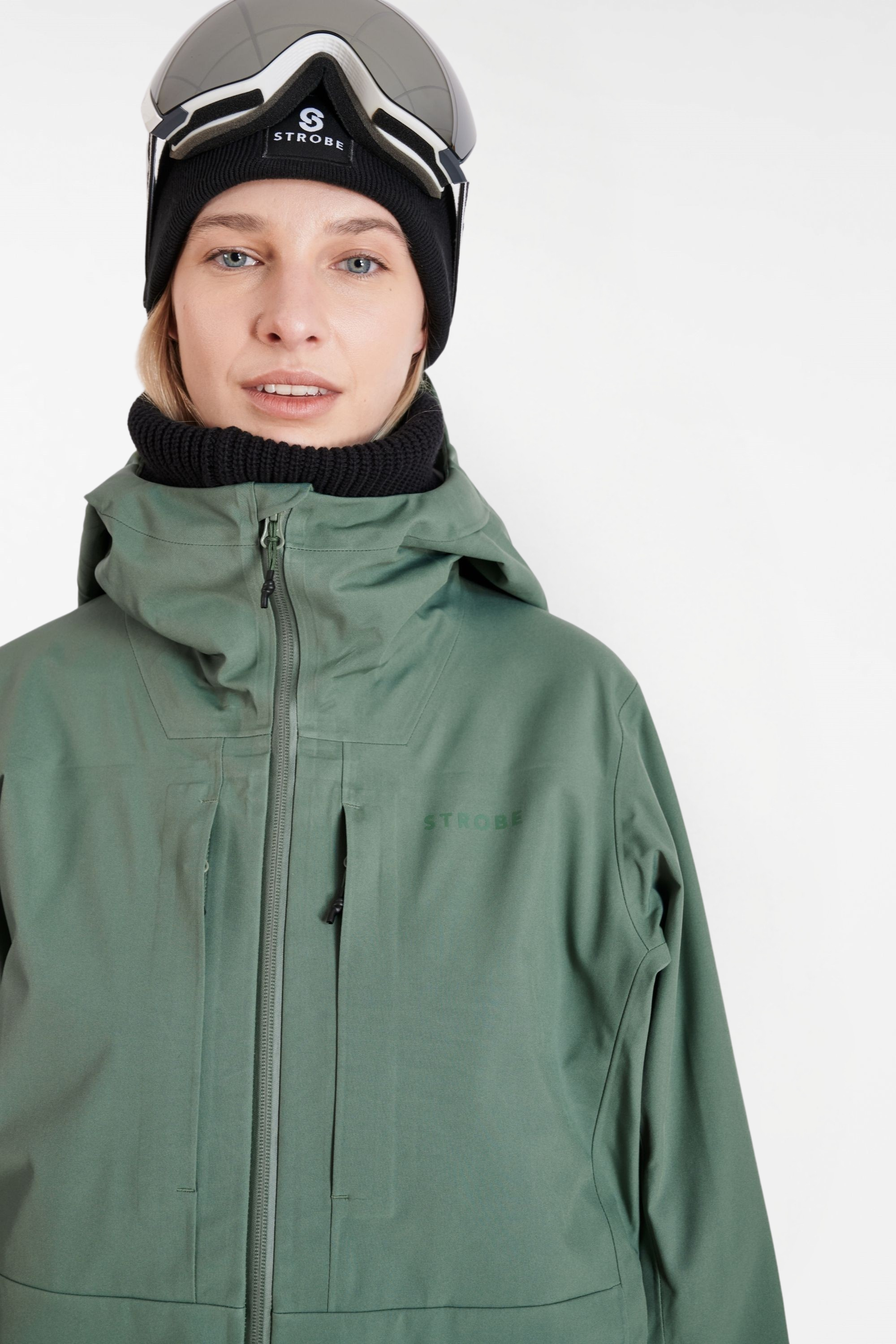 Gentian 3L Shell Jas - Duck Green - Dames