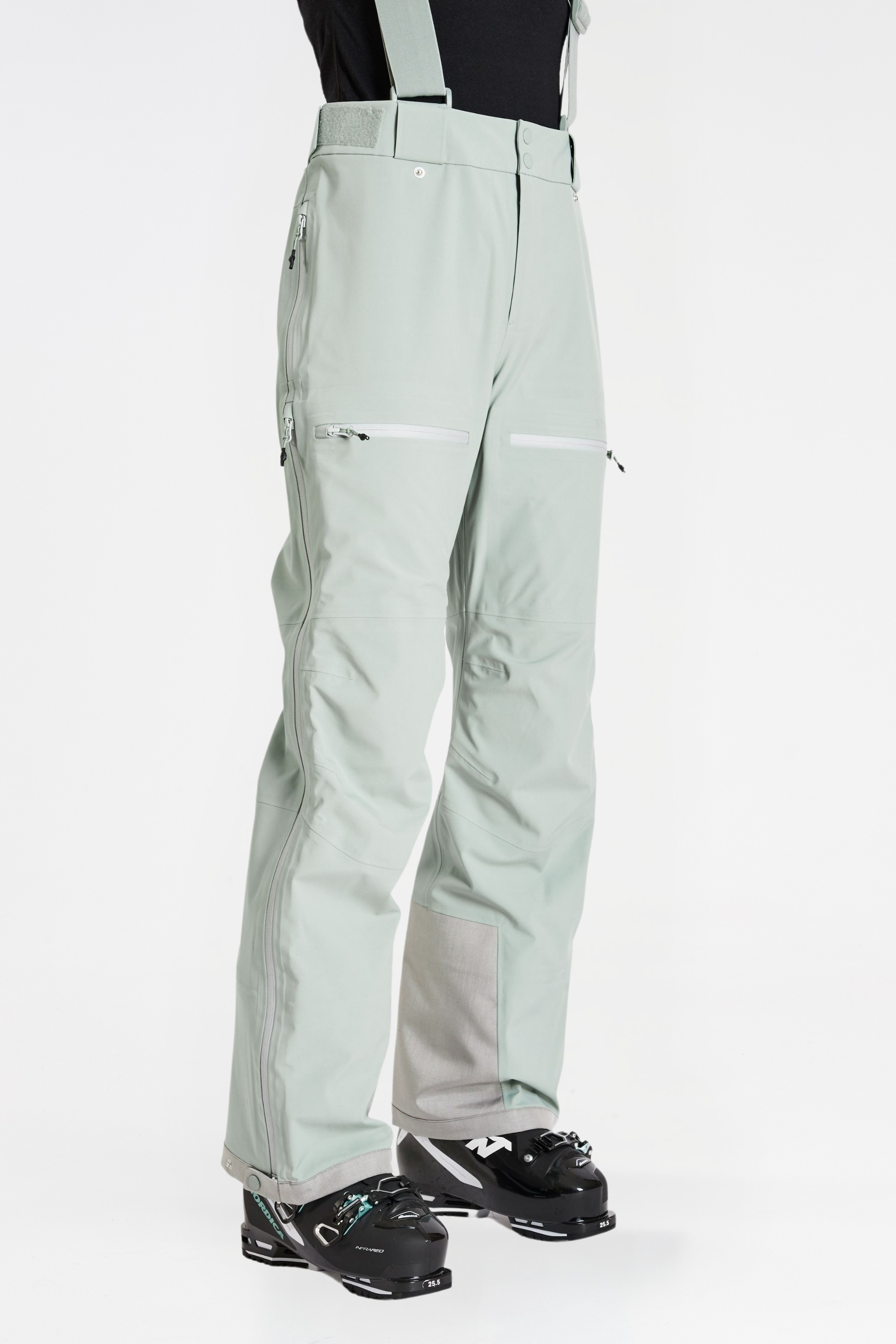 Gentian 3L Shellbroek - Sage Green - Dames