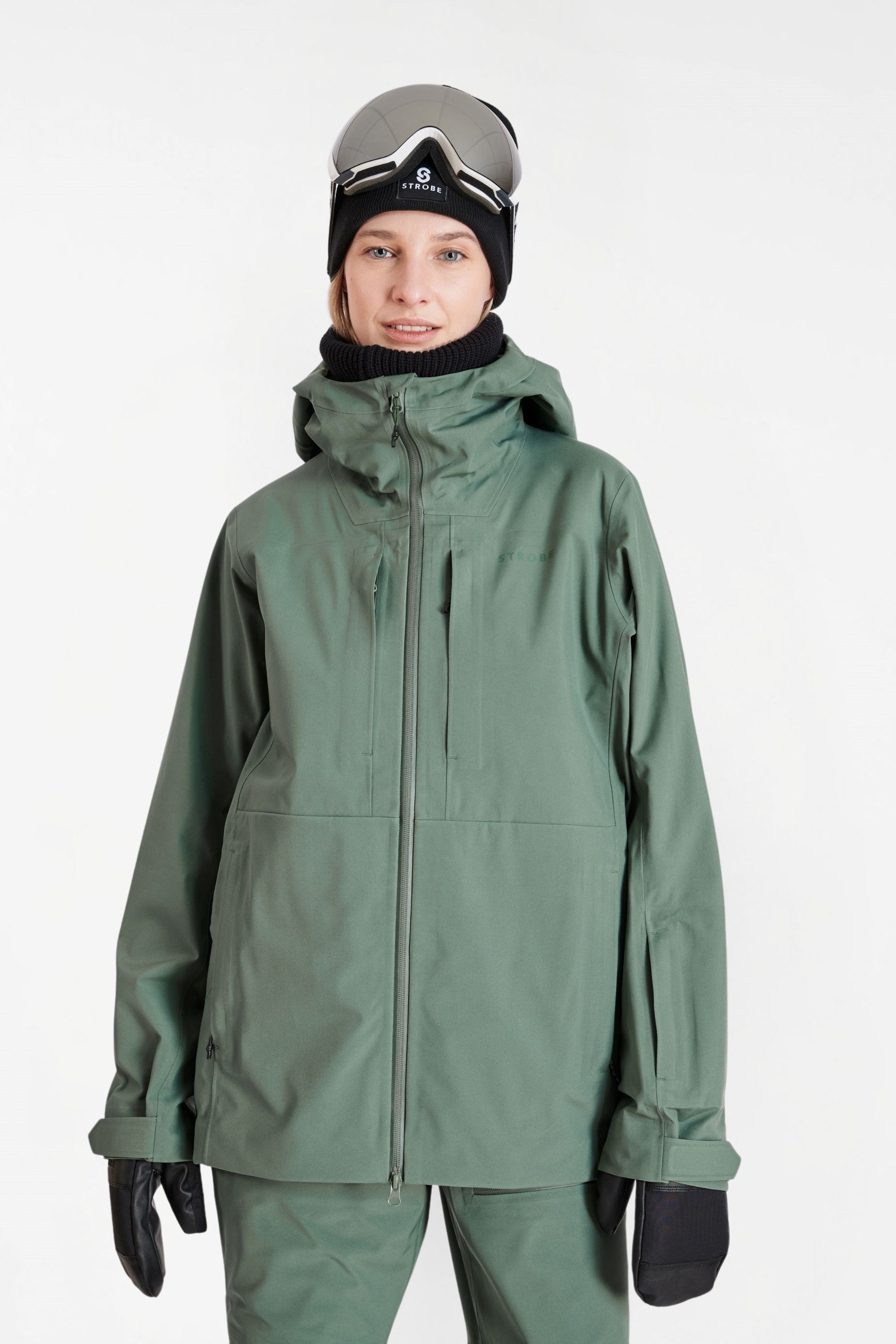 Gentian 3L Shell Jas - Duck Green - Dames