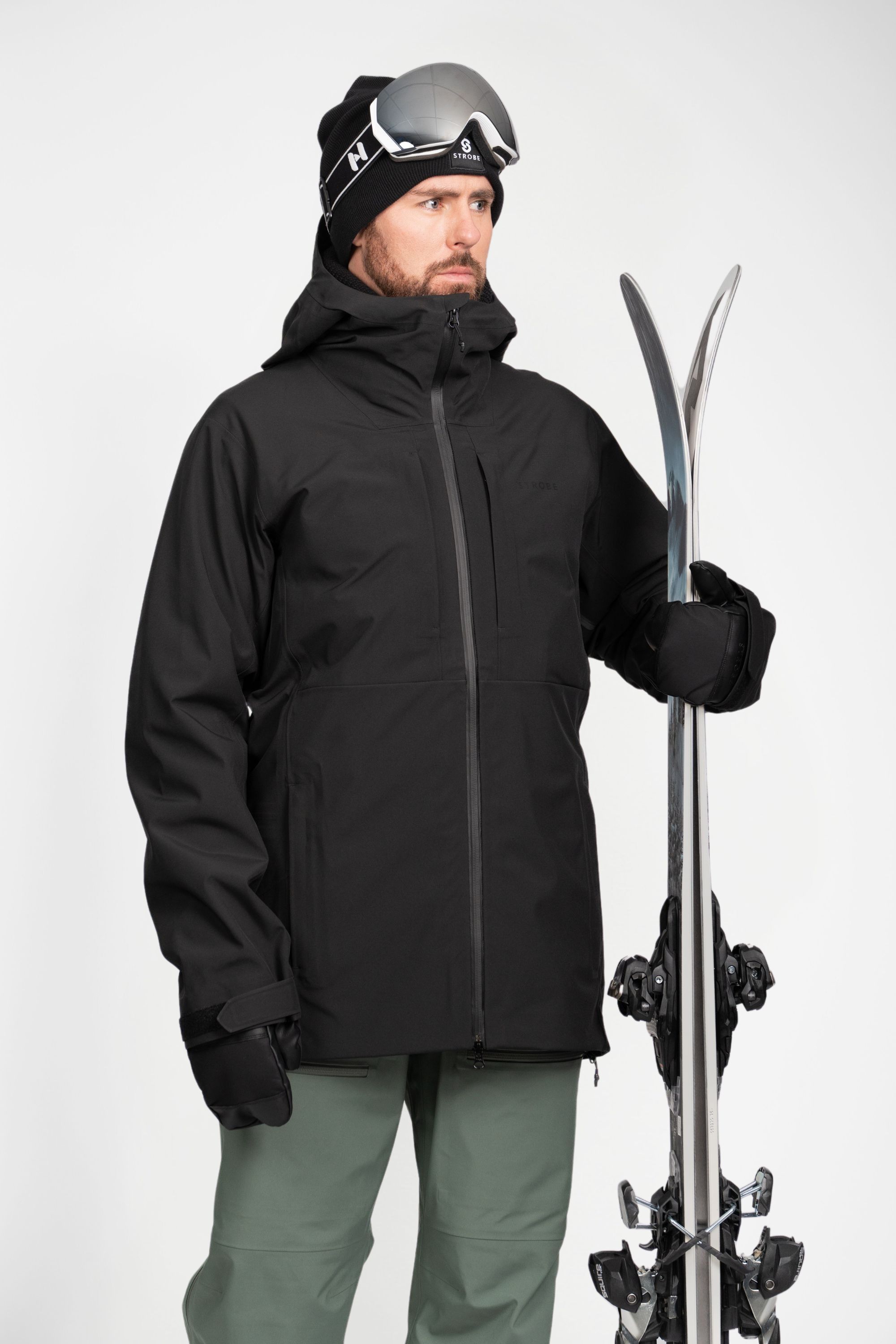 Gentian 3L Shell Jacket - Black - Men's