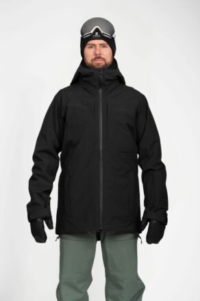 Gentian 3L Shelljacke - Black - Herren
