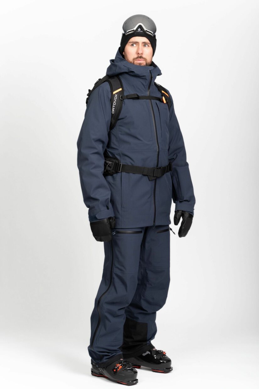Gentian 3L Shell Jacket - Deep Blue - Men's