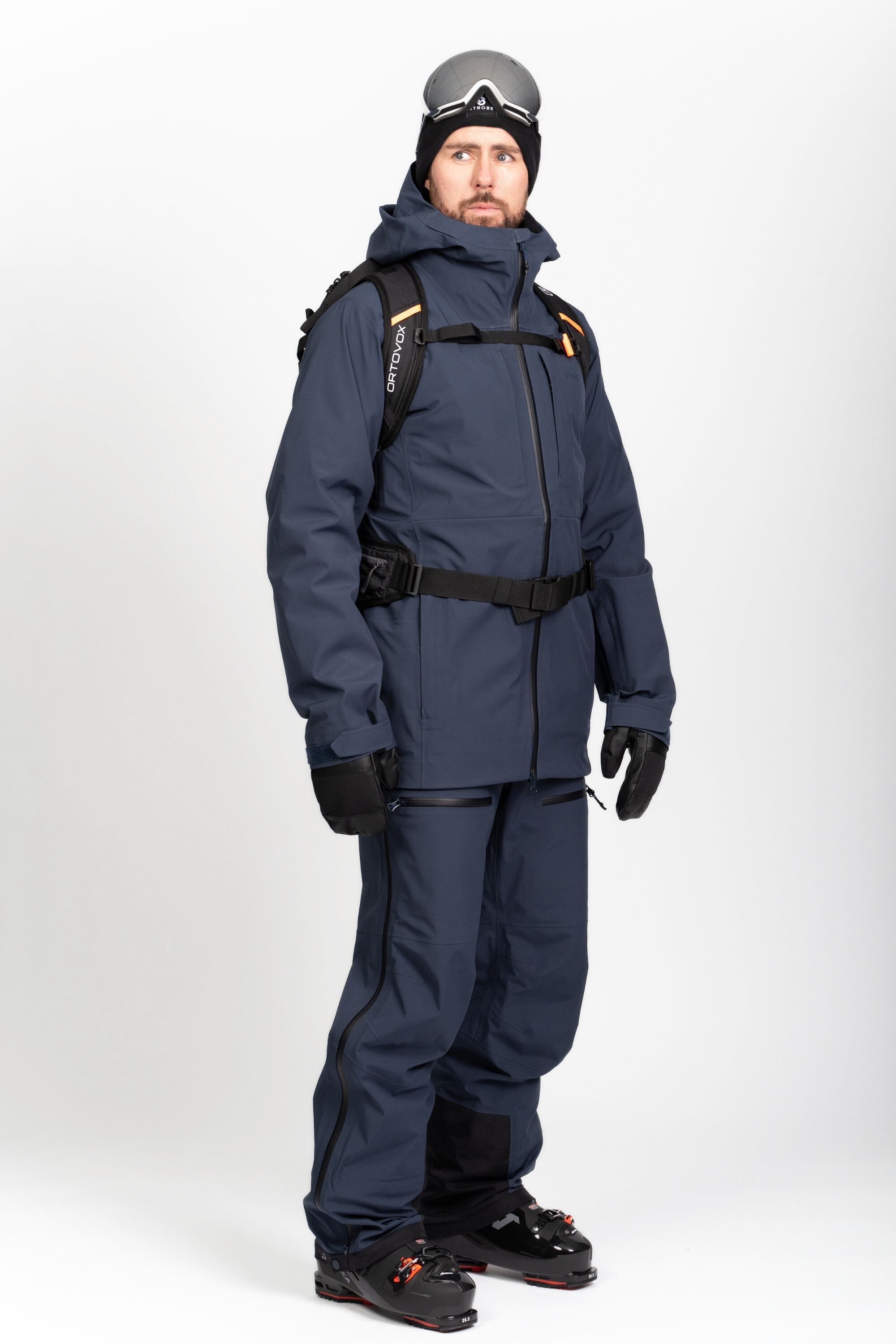 Gentian 3L Shell Jacket - Deep Blue - Men's
