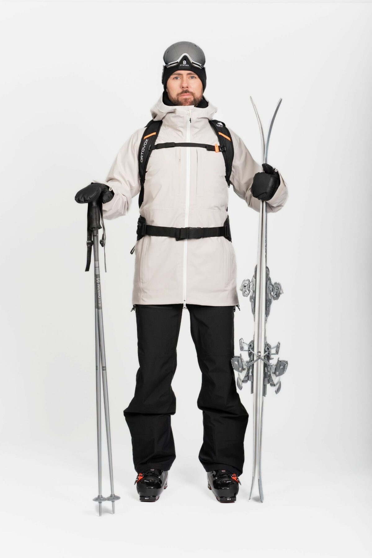 Gentian 3L Shell Jacket - Chalk Beige - Men's