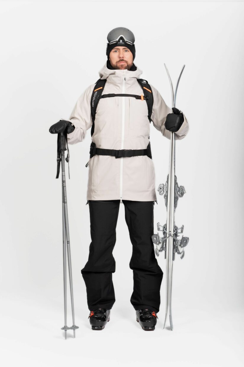 Gentian 3L Shell Jacket - Chalk Beige - Men's