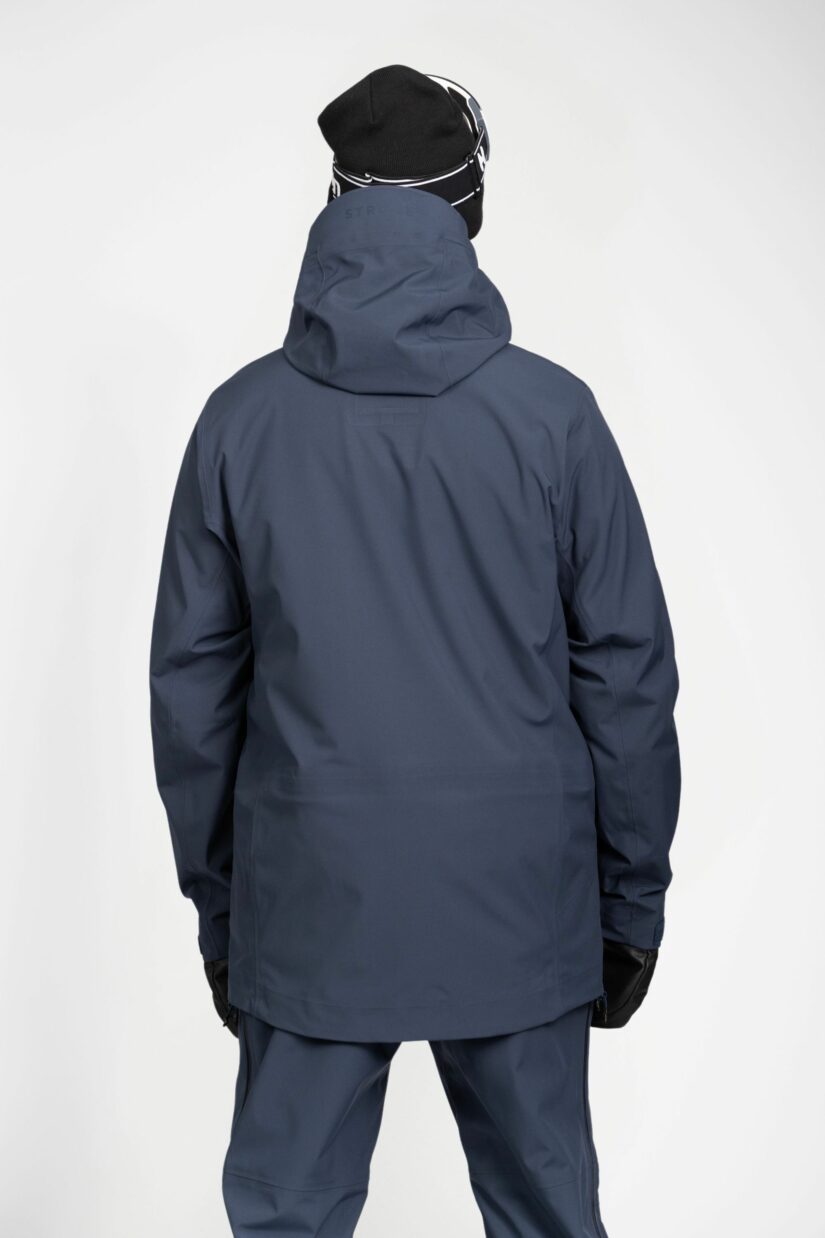Gentian 3L Shell Jacket - Deep Blue - Men's
