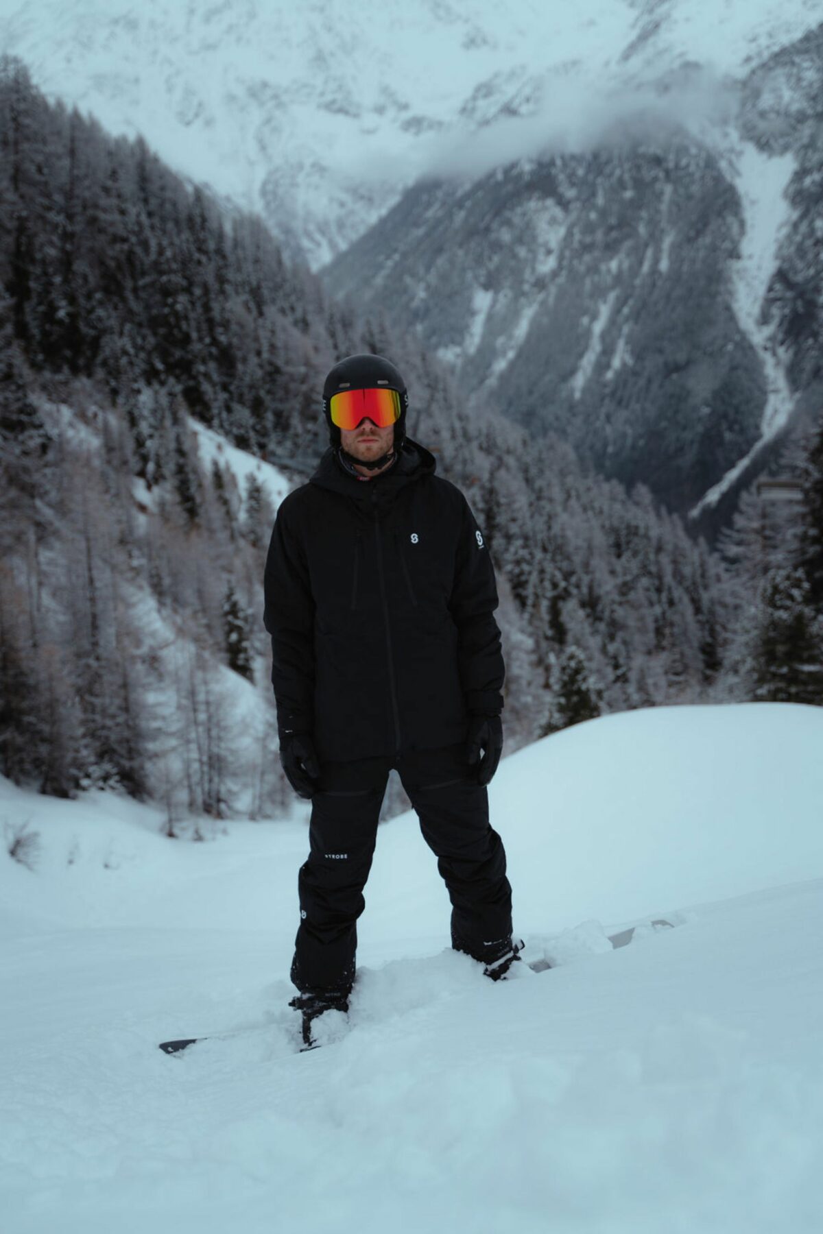 Lynx Ski Jacket Black - Men's
