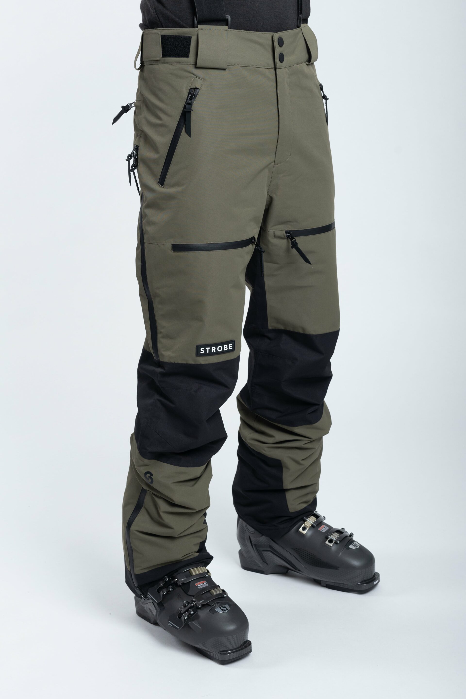 Renewed - Lynx Ski Pants Olive Green - Small - Men's