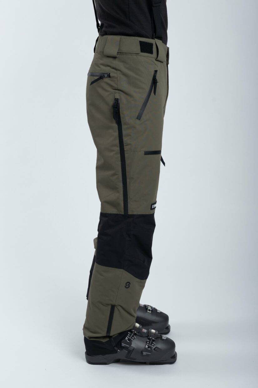 Renewed - Lynx Ski Pants Olive - Medium - Men's