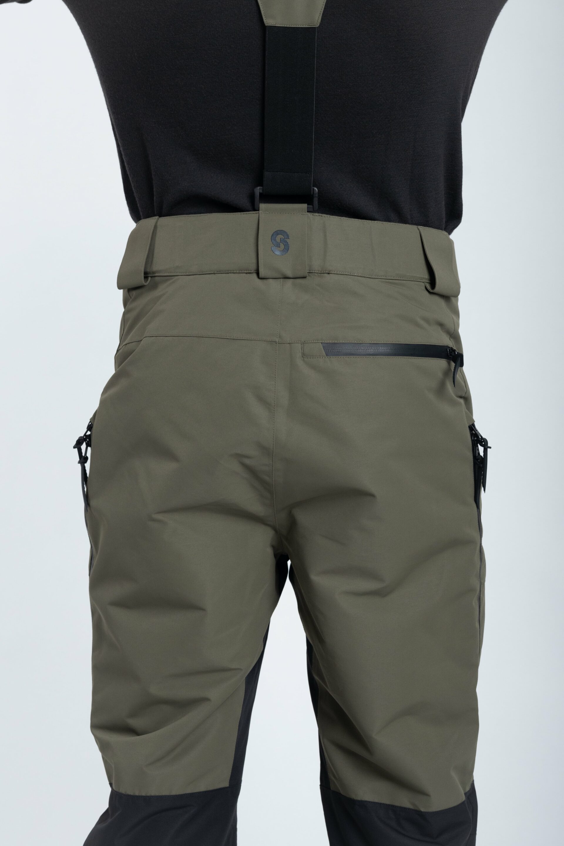 Renewed - Lynx Ski Pants Olive Green - Small - Men's