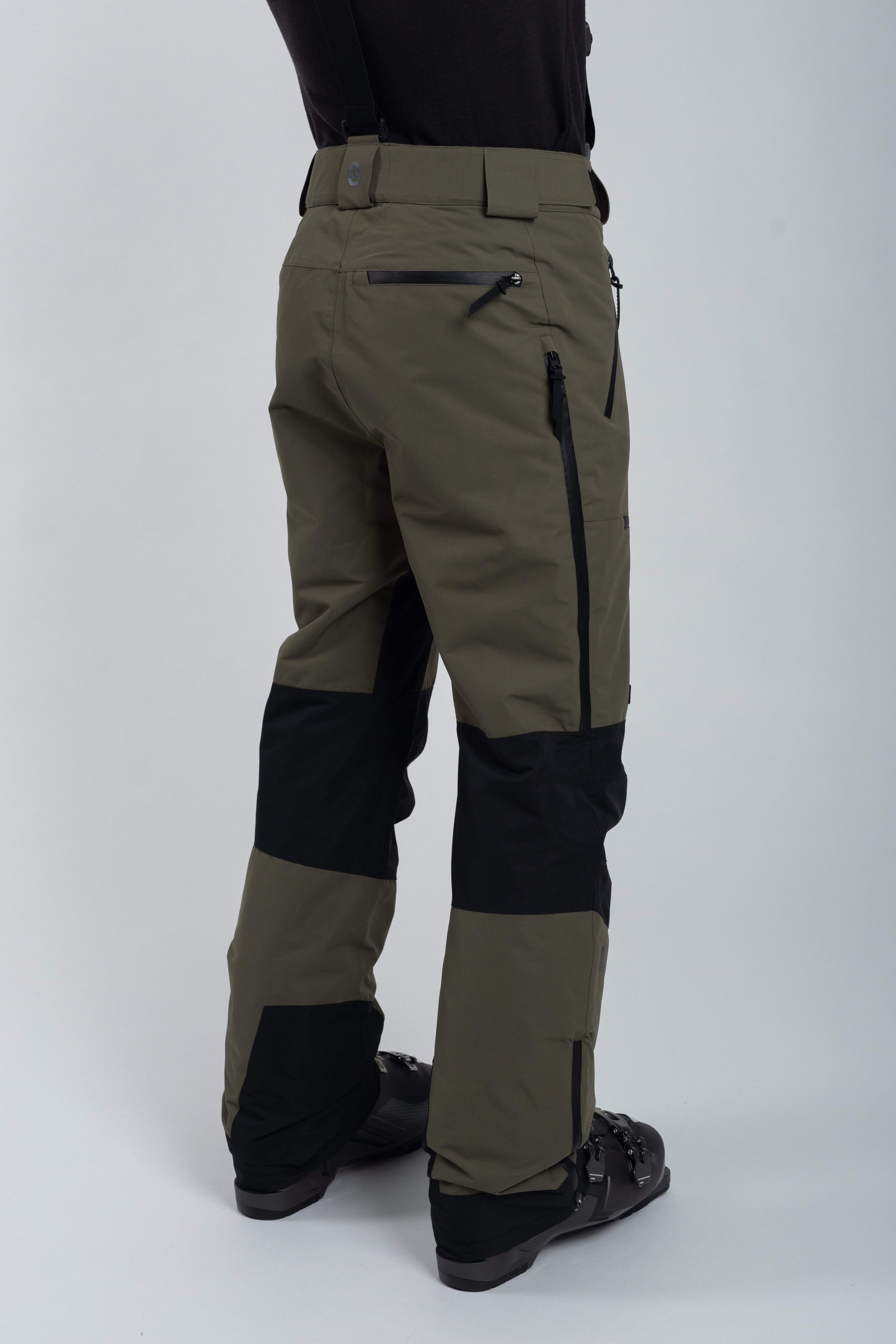 Renewed - Lynx Ski Pants Olive - Medium - Men's