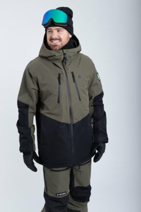 Renewed - Lynx Ski Jacket Olive Green - Medium - Men's