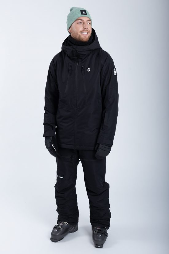 Renewed - Lynx Ski Jacket Black - Medium - Men's
