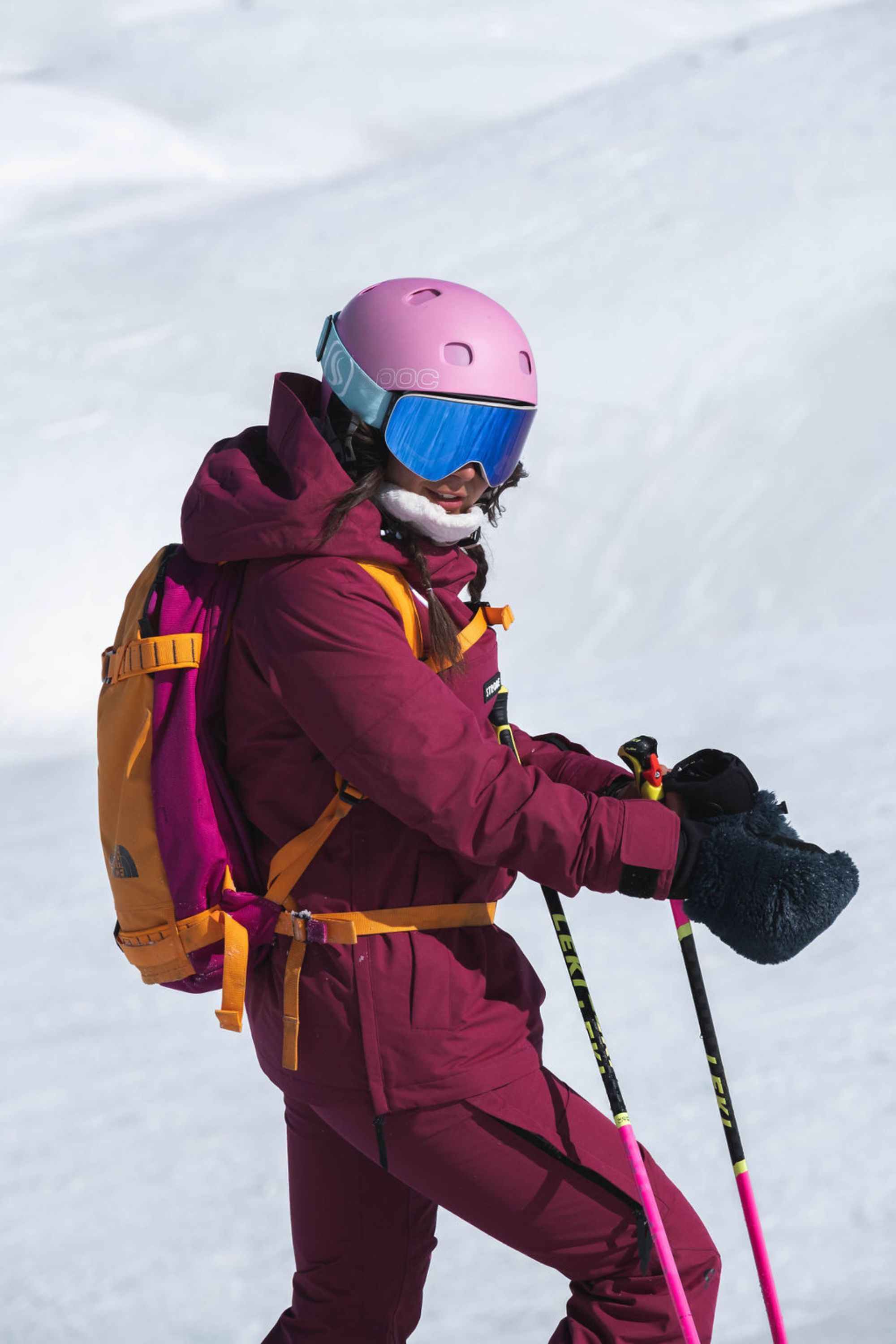 Terra Ski Pants Burgundy - Women's