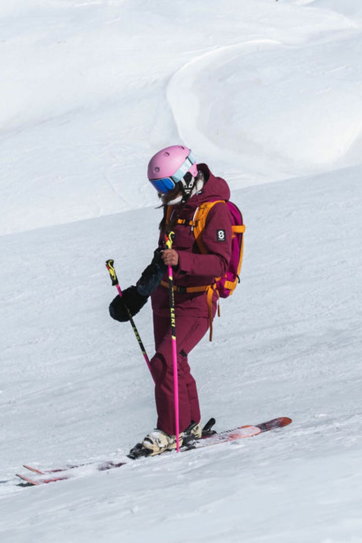 Terra Ski Pants Burgundy - Women's