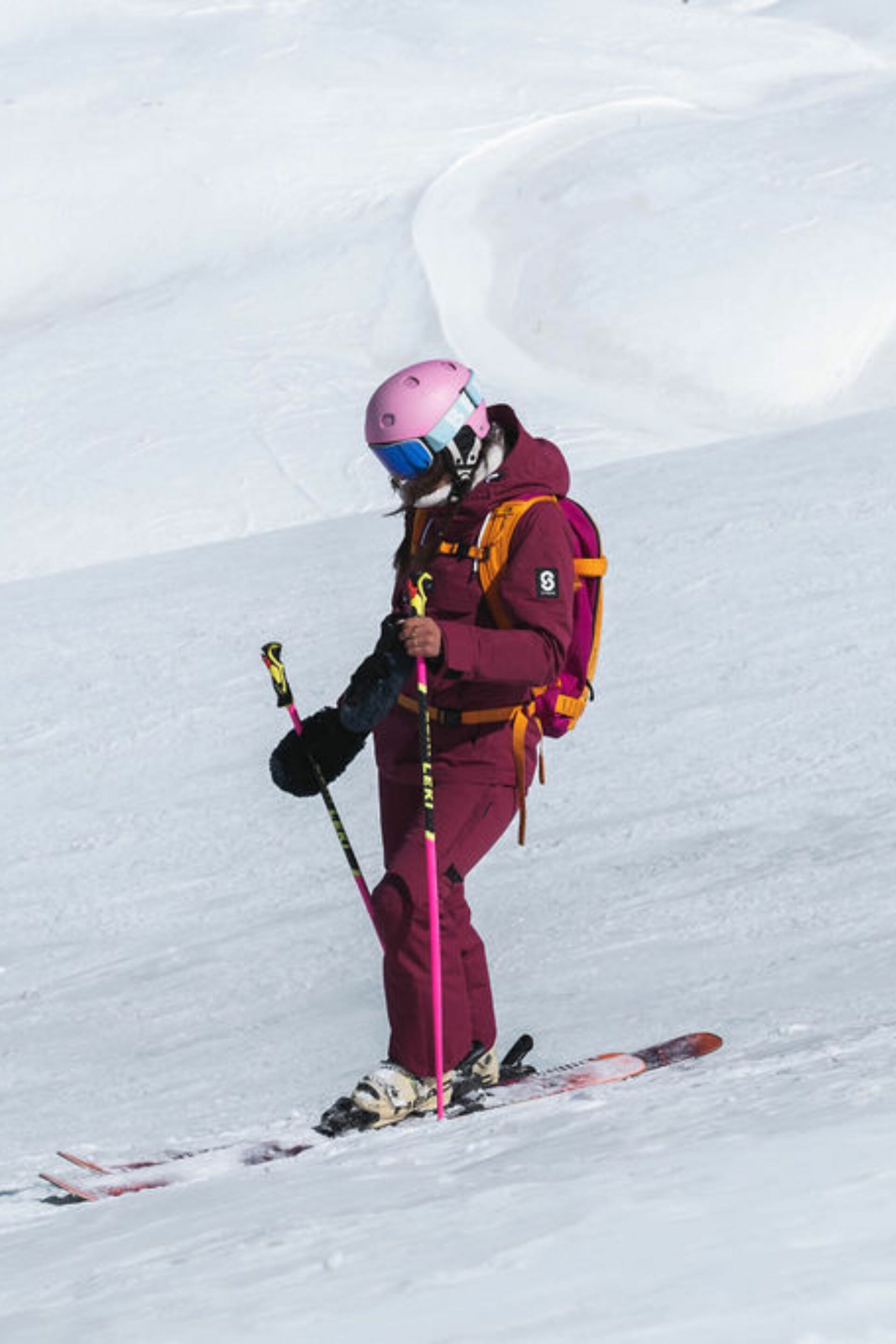 Terra Ski Pants Burgundy - Women's