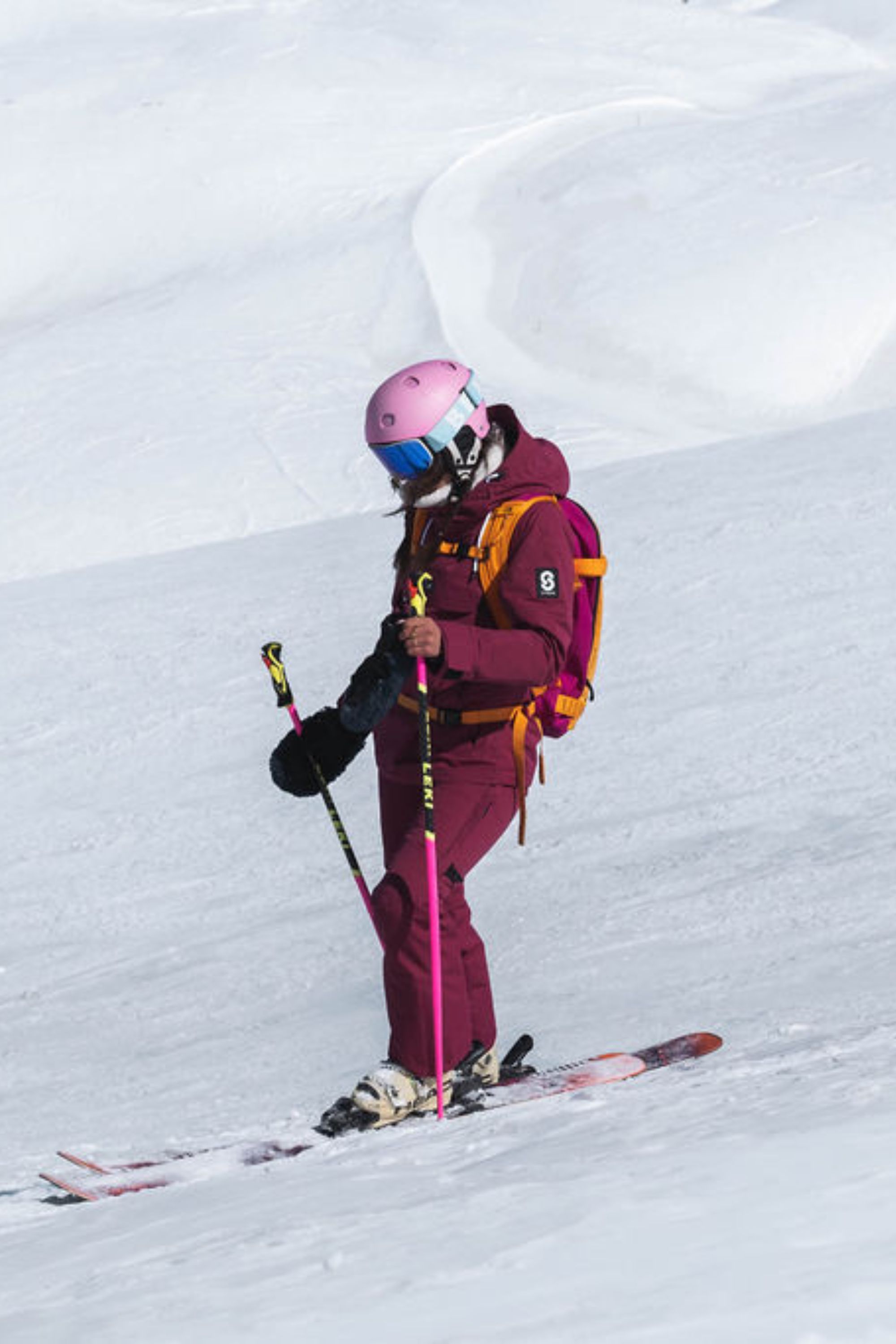 Terra Ski Pants Burgundy - Women's