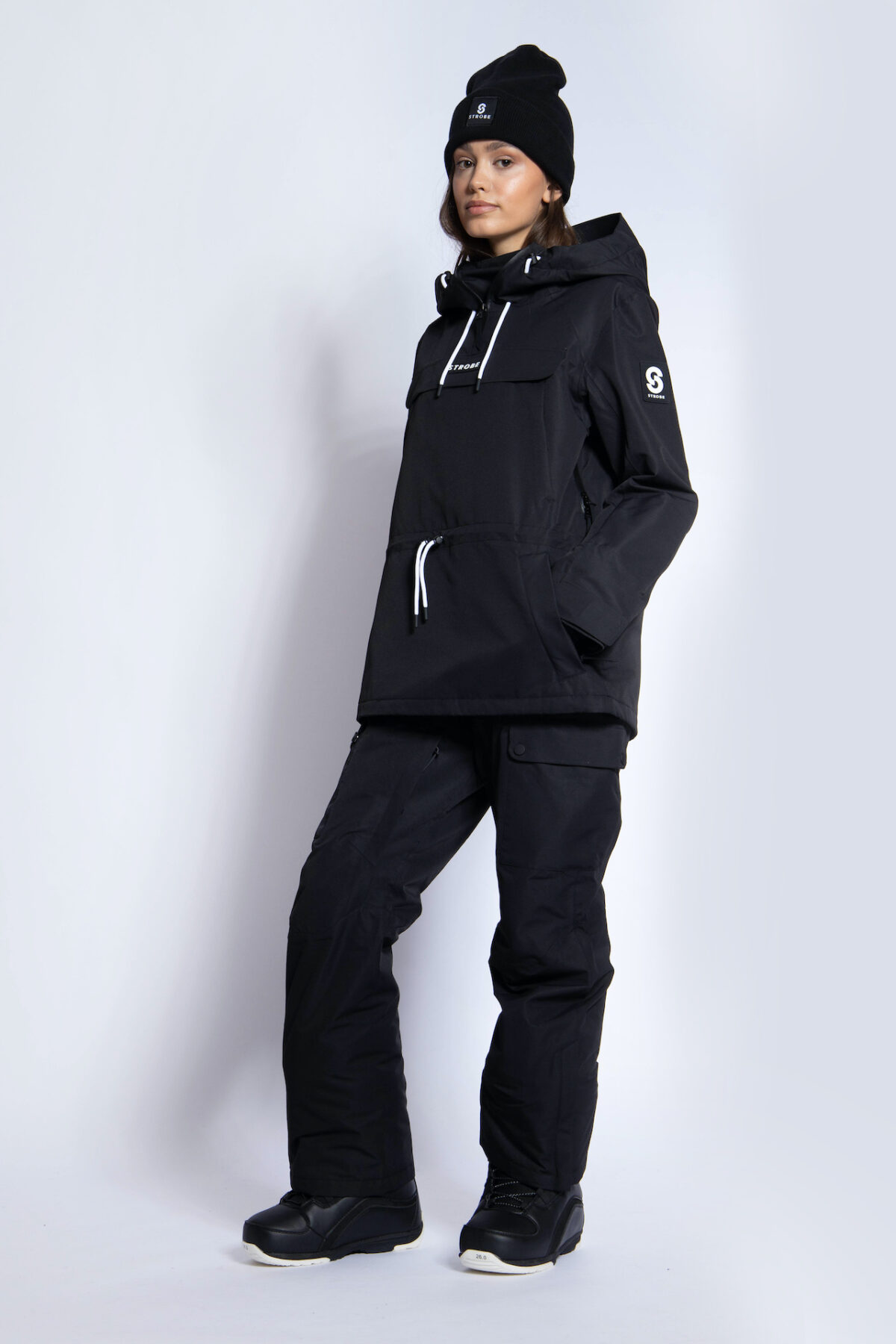 Quest Cargo Ski Pants Black - Women's
