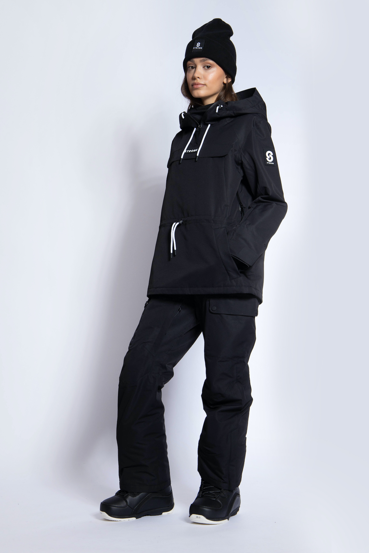 Quest Cargo Ski Pants Black - Women's